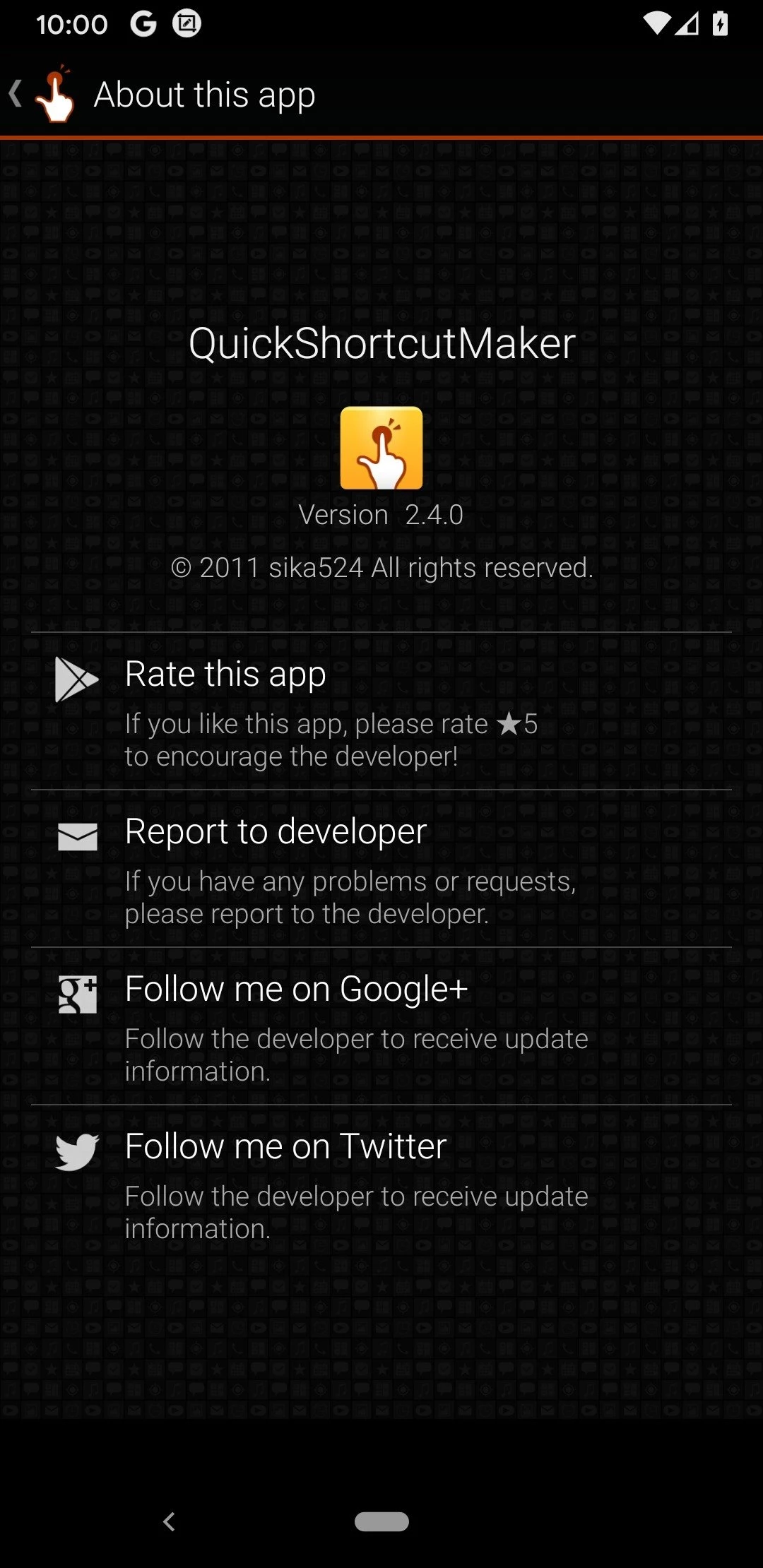 QuickShortcutMaker — skærmbillede 2